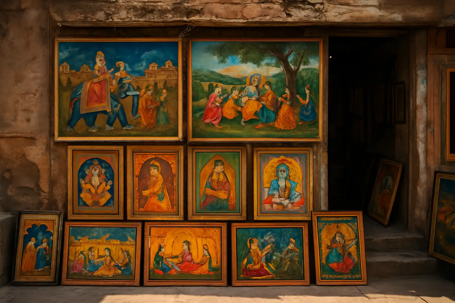 8. Artistic Paintings - YahTrip Travel Guide