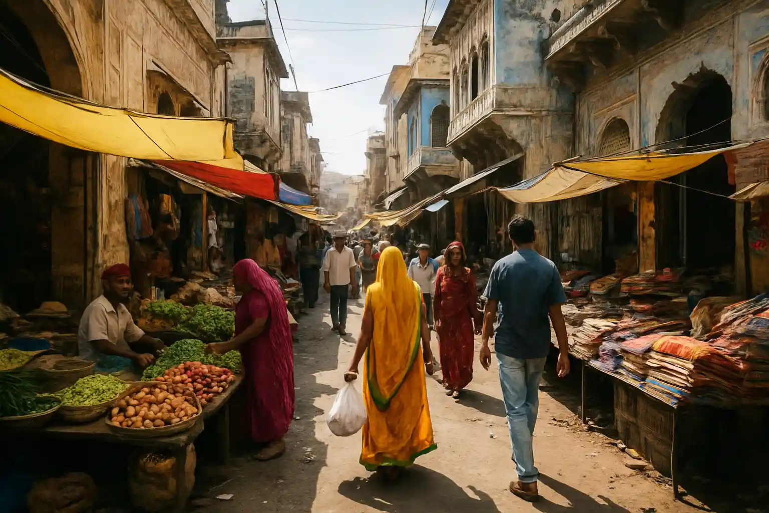 1. Mandawa Market - YahTrip Travel Guide
