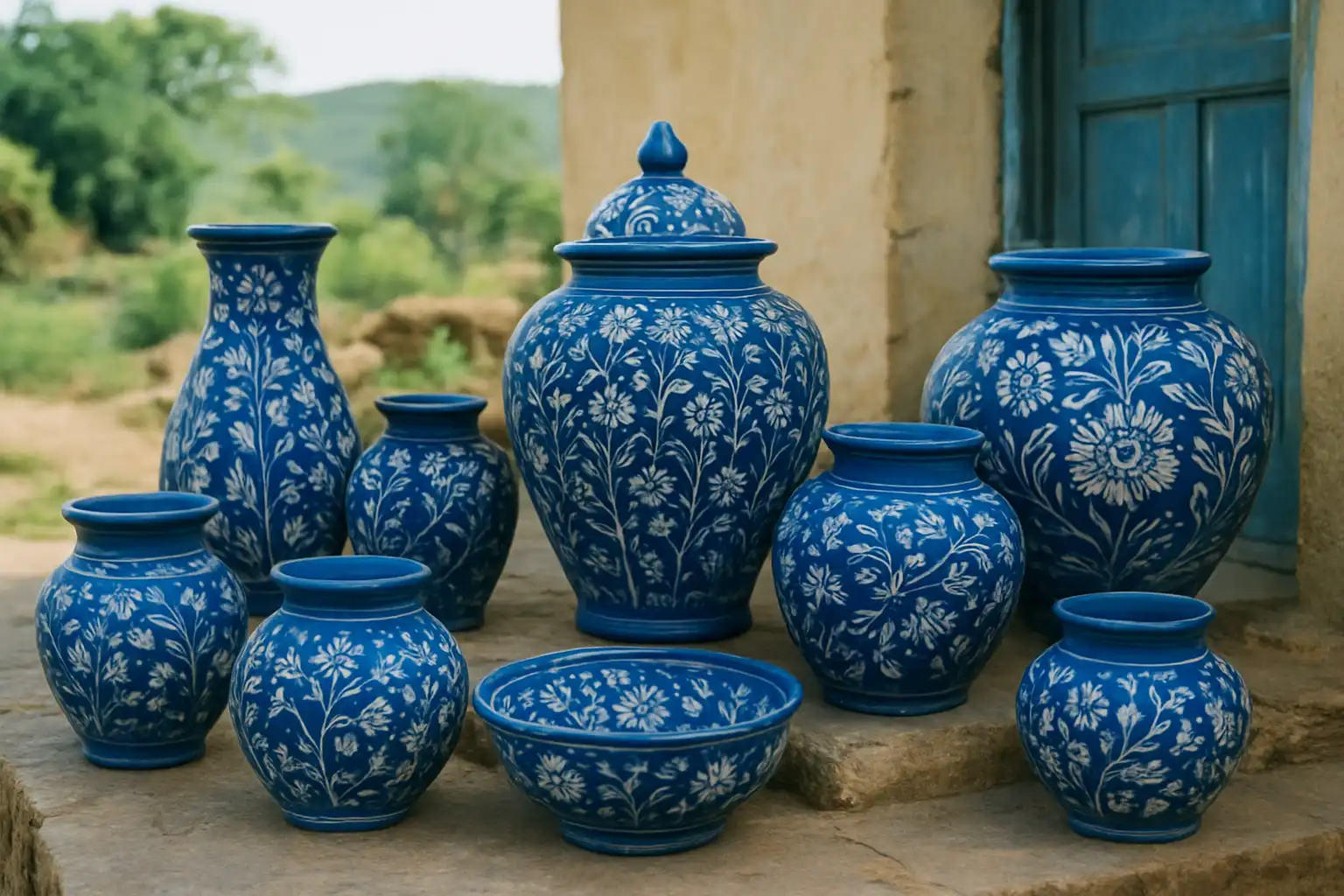 1. Blue Pottery - YahTrip Travel Guide
