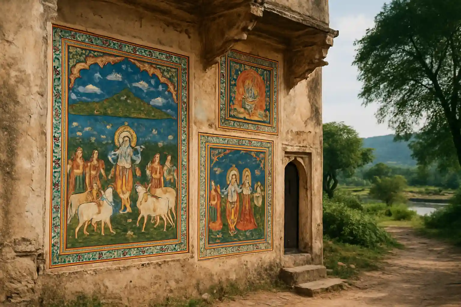 1. Pichwai Paintings - YahTrip Travel Guide