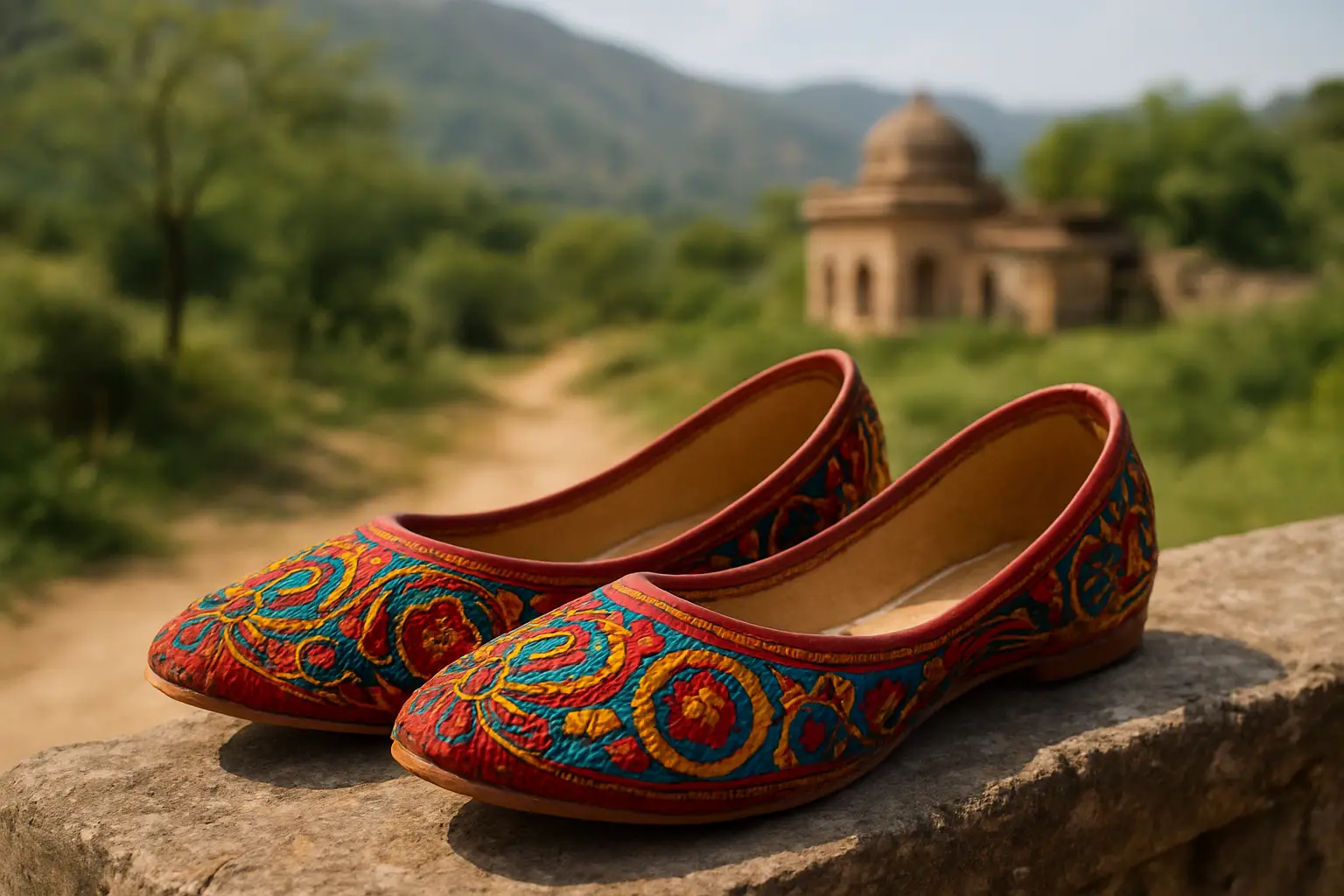 3. Ethnic Footwear - YahTrip Travel Guide