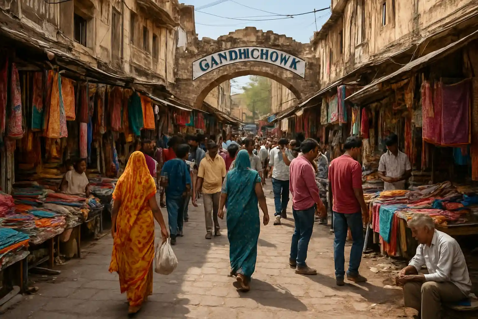 1. Gandhi Chowk - YahTrip Travel Guide