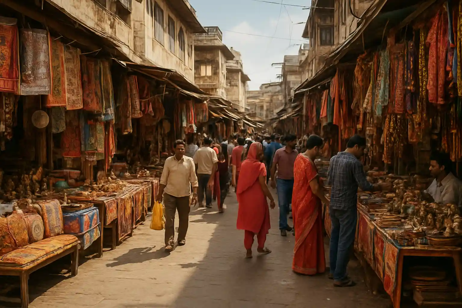1. Pushkar Bazar - YahTrip Travel Guide