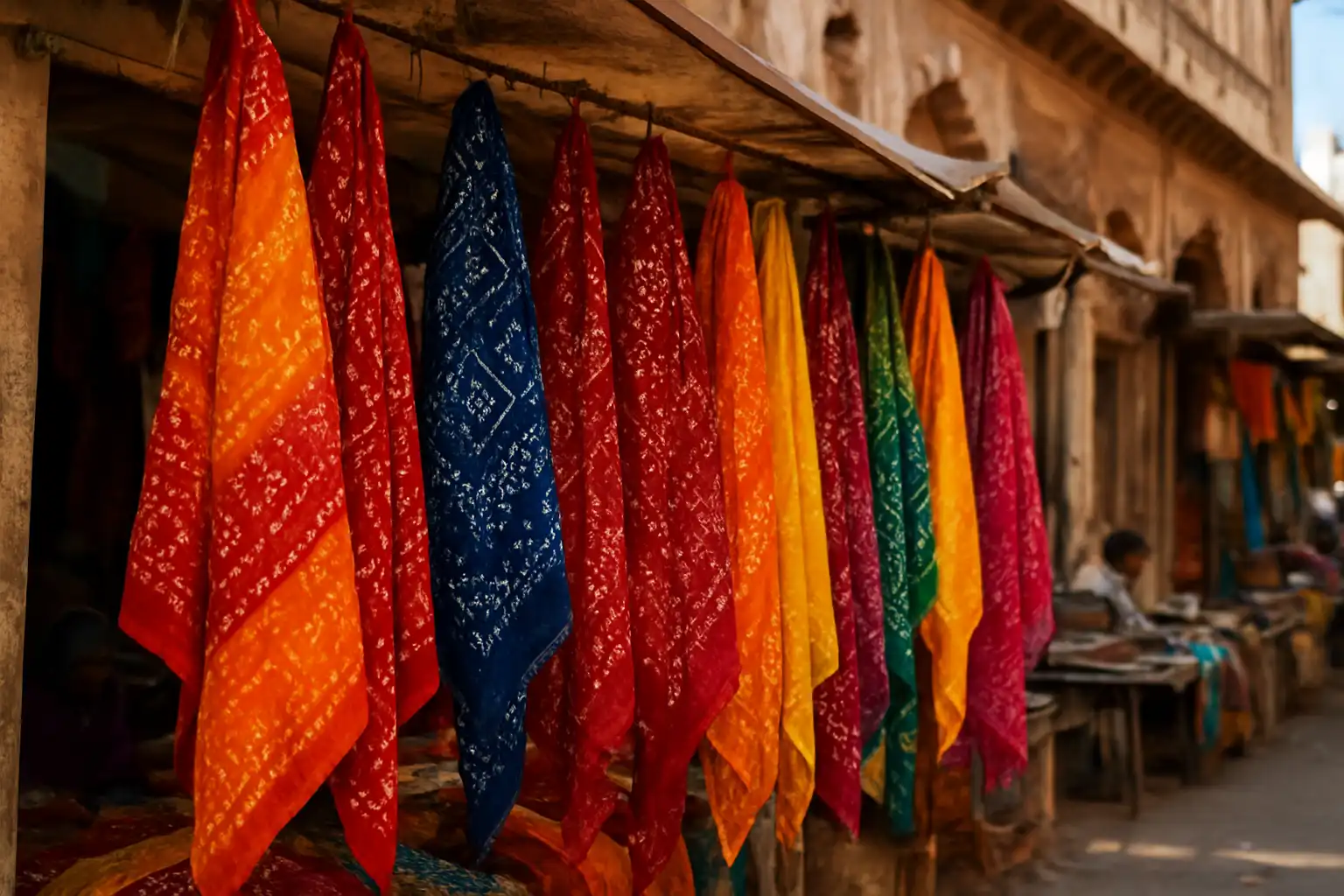 1. Bandhani Dupattas - YahTrip Travel Guide