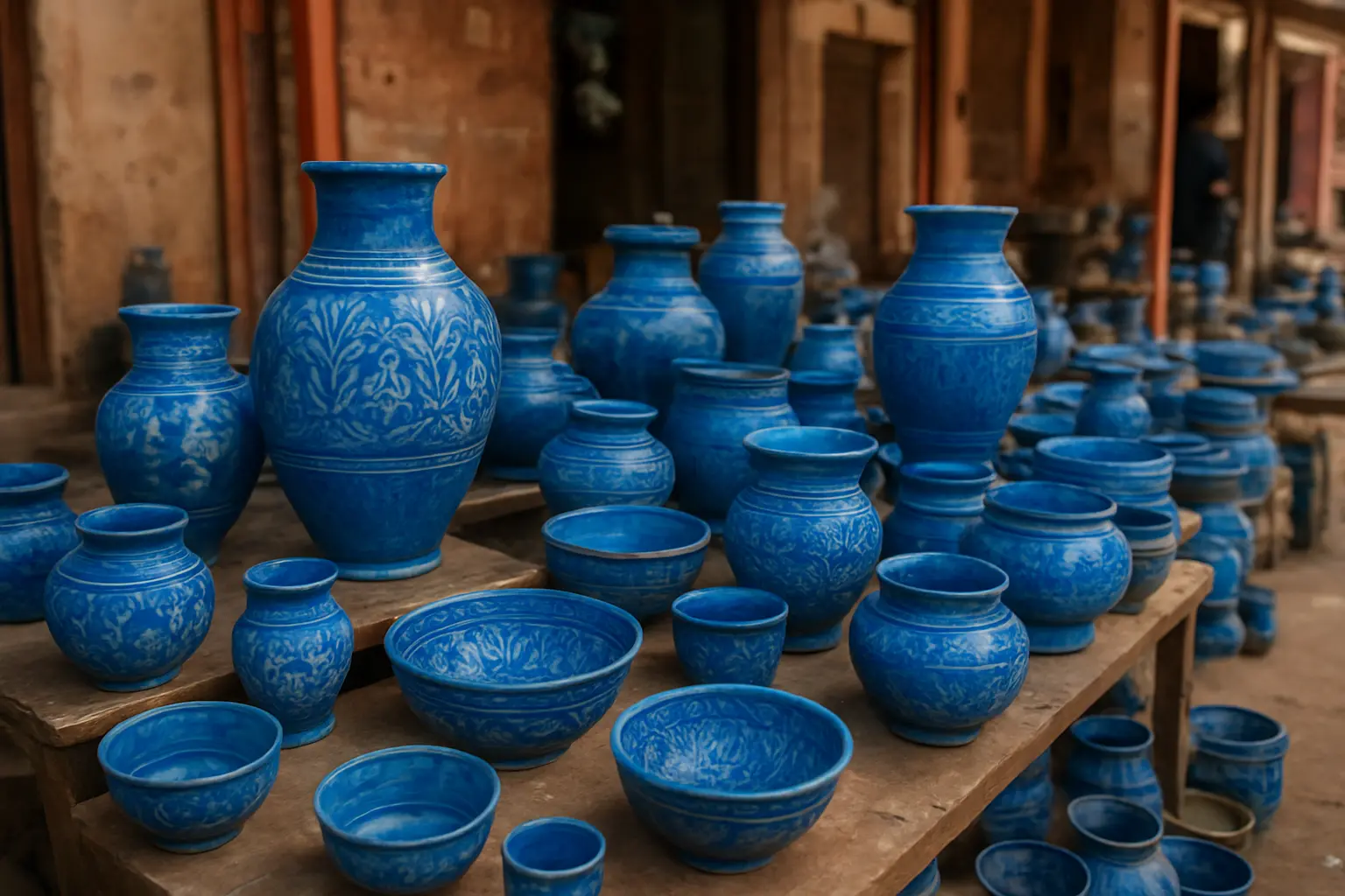 1. Blue Pottery - YahTrip Travel Guide