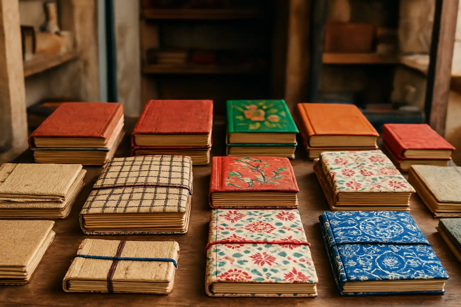 4. Handmade Notebooks - YahTrip Travel Guide