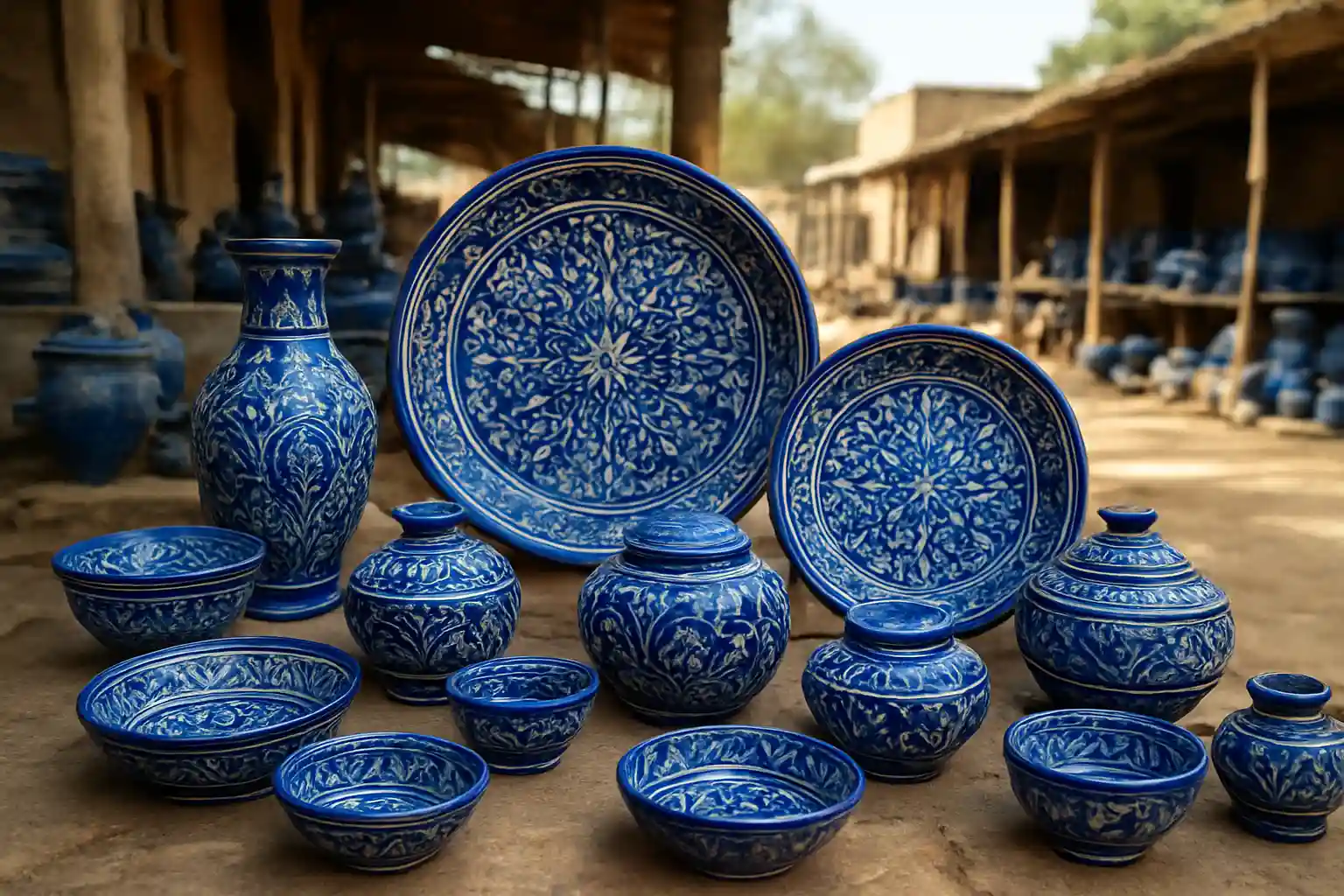 1. Blue Pottery - YahTrip Travel Guide
