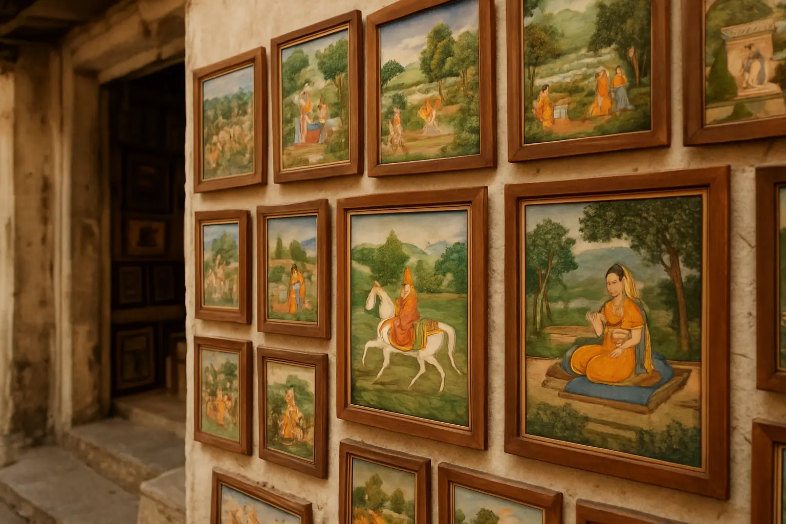 2. Miniature Paintings - YahTrip Travel Guide