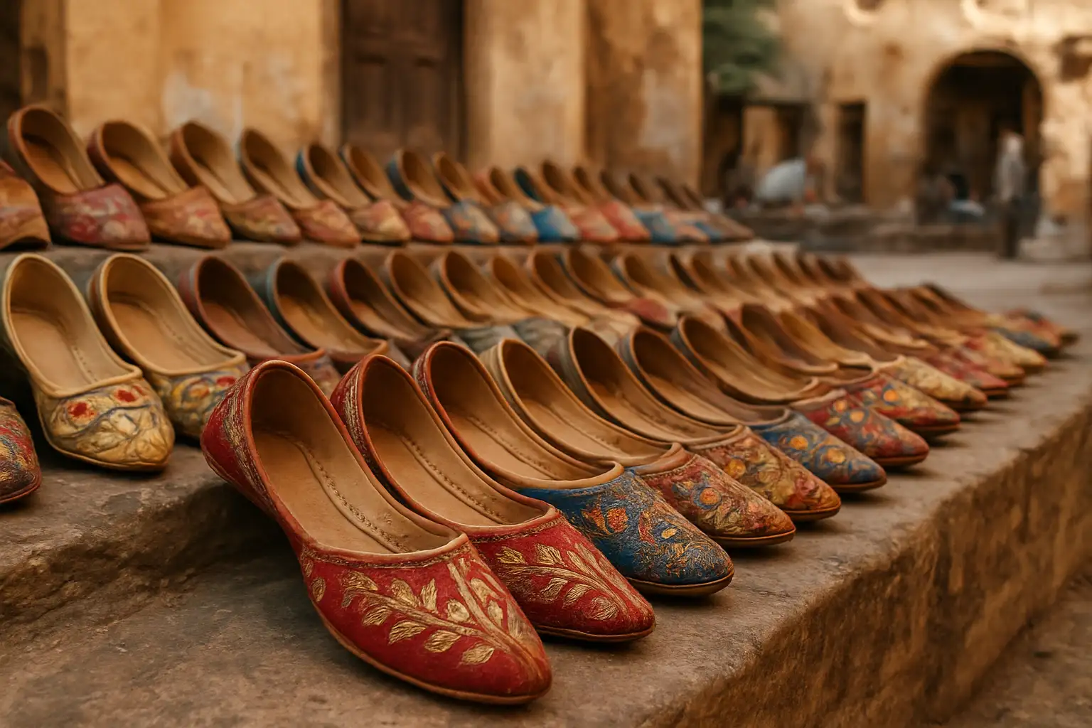 3. Traditional Rajasthani Shoes - YahTrip Travel Guide