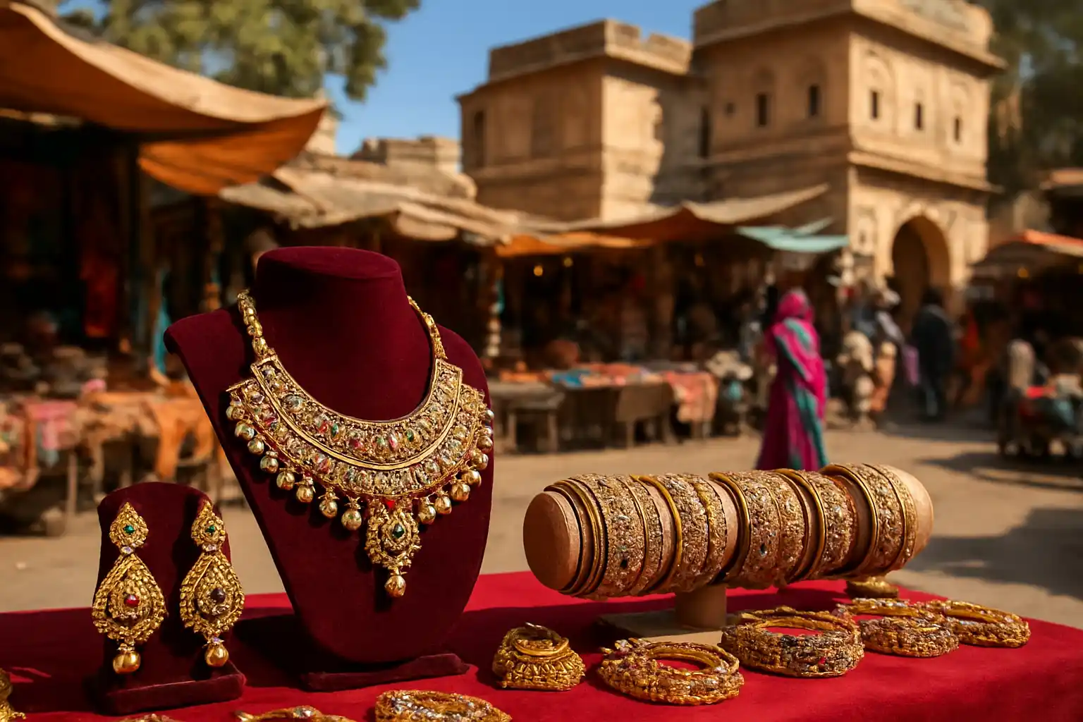4. Rajasthani Jewelry - YahTrip Travel Guide