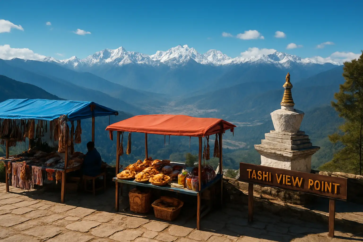 14. Tashi View Point Market: Scenic Shopping - YahTrip Travel Guide