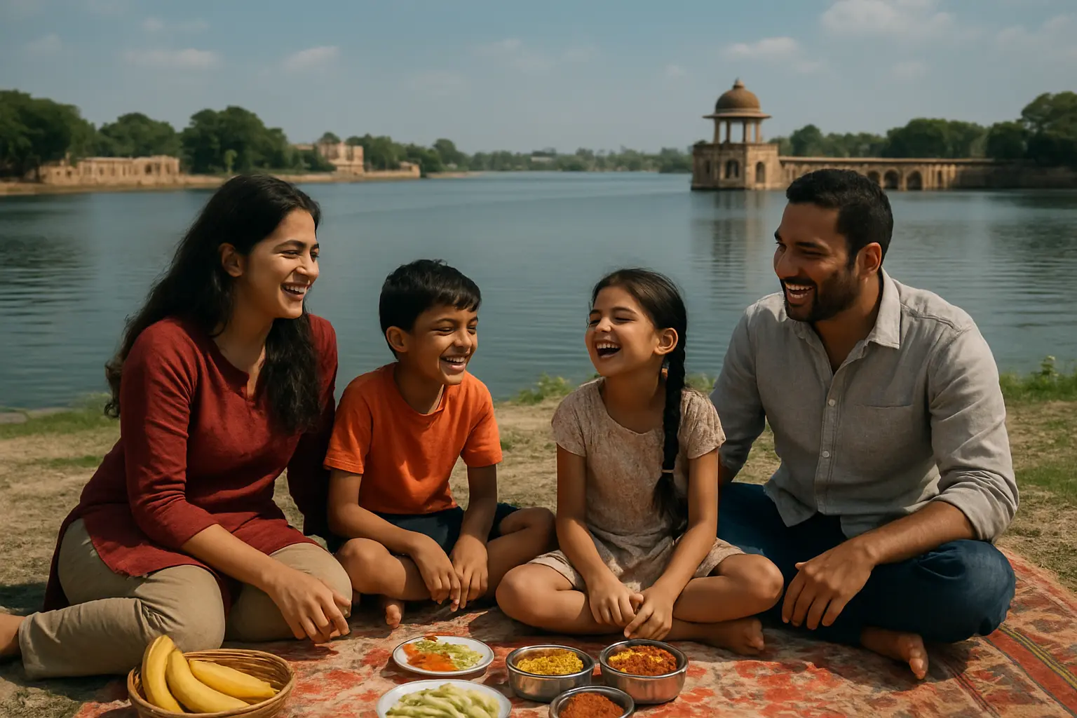 1. Picnic at Ana Sagar Lake - YahTrip Travel Guide