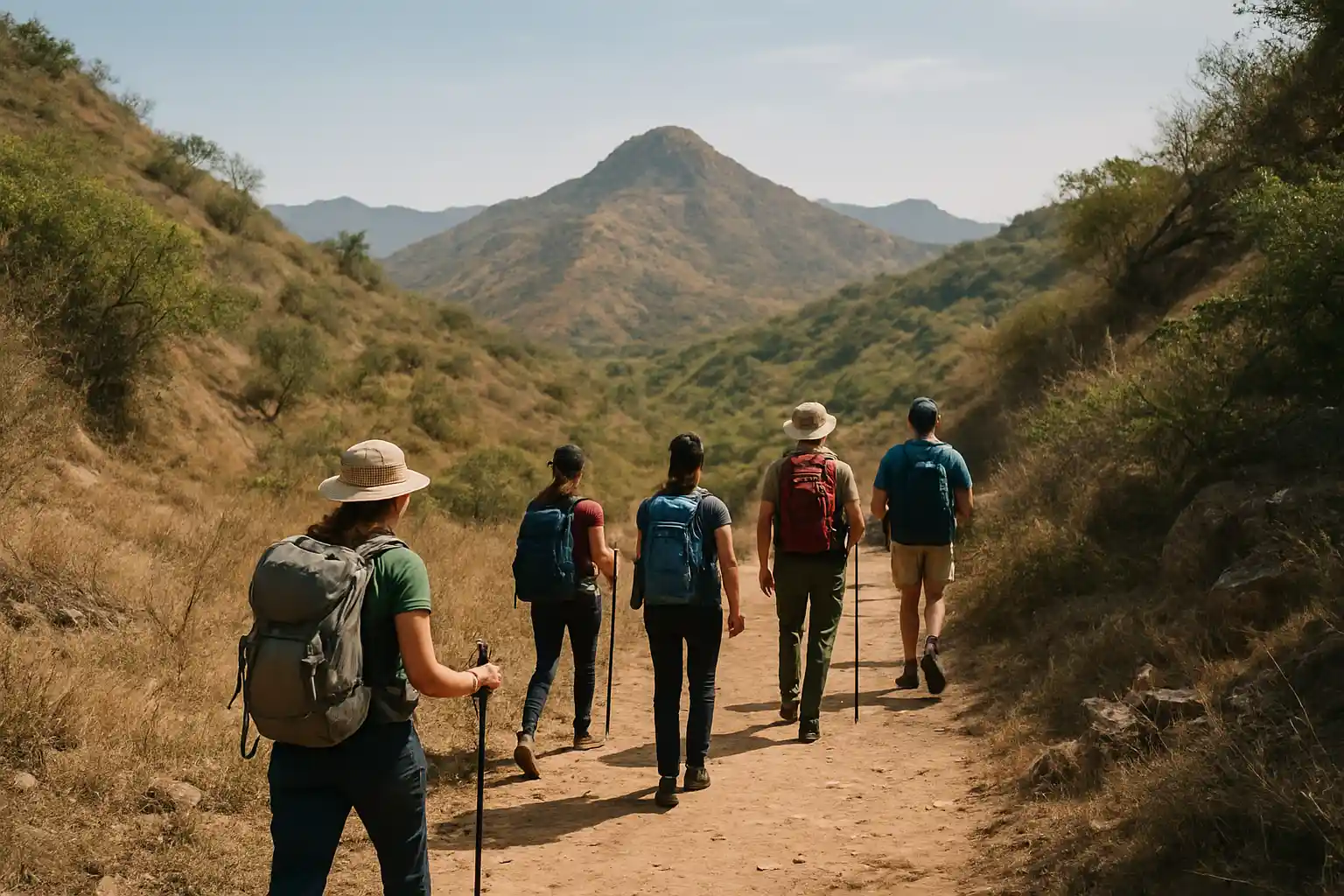 1. Trekking in the Aravalli Hills - YahTrip Travel Guide