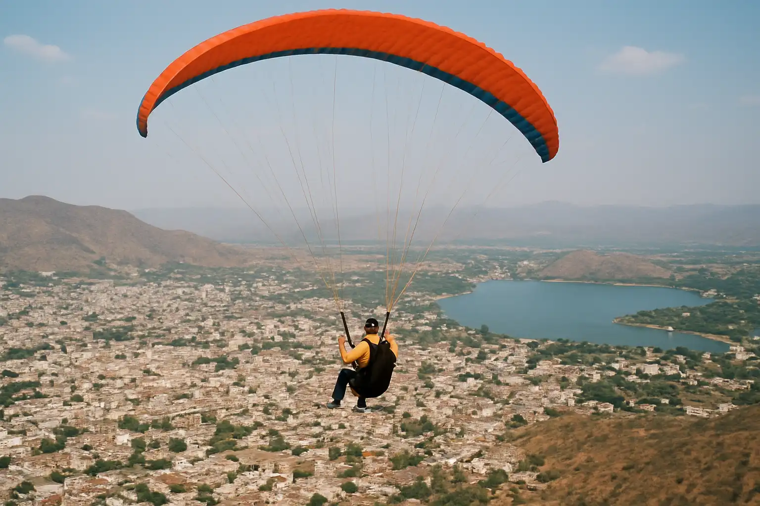 2. Paragliding in Ajmer - YahTrip Travel Guide