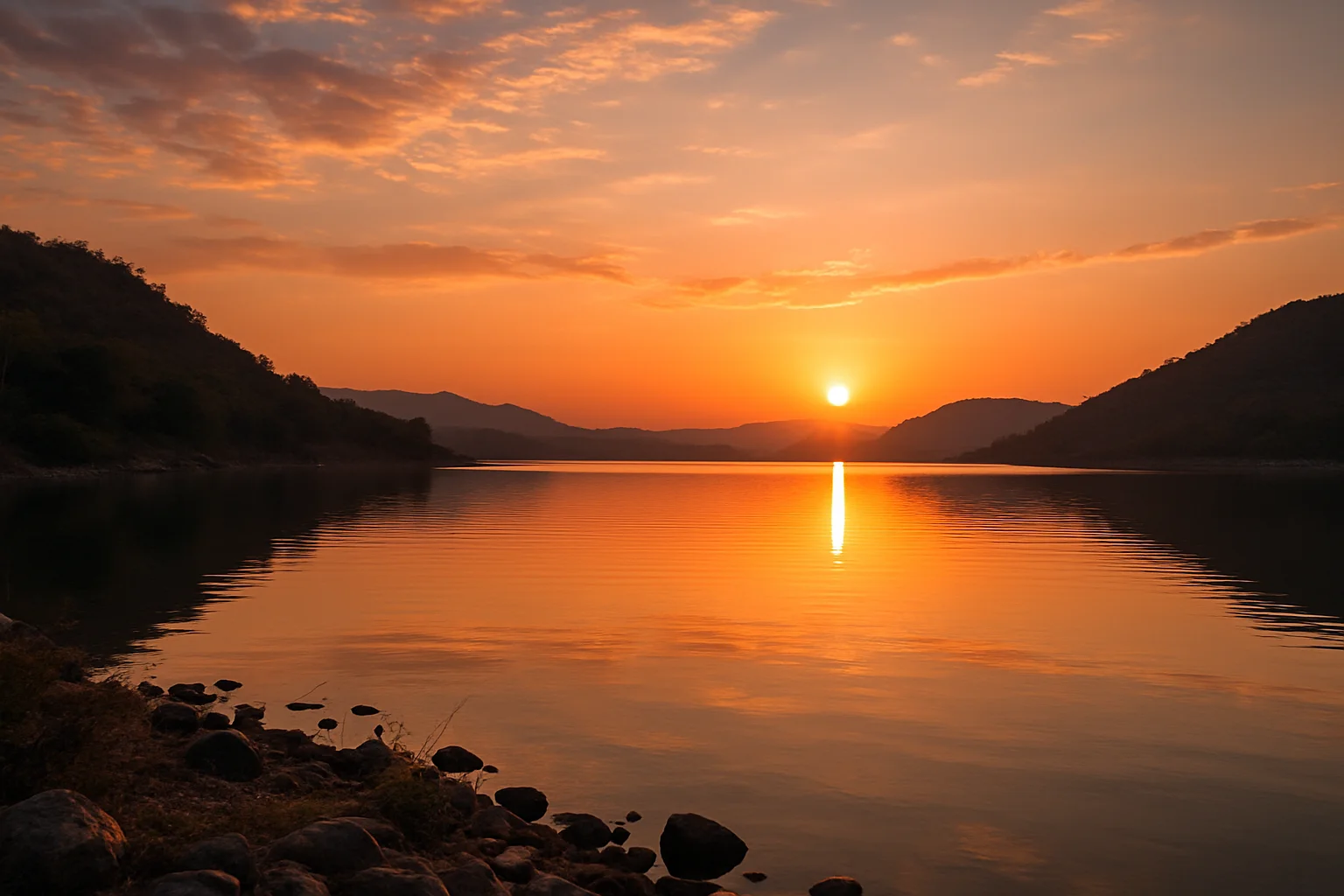3. Enjoy the Sunrise at Jaisamand Lake - YahTrip Travel Guide