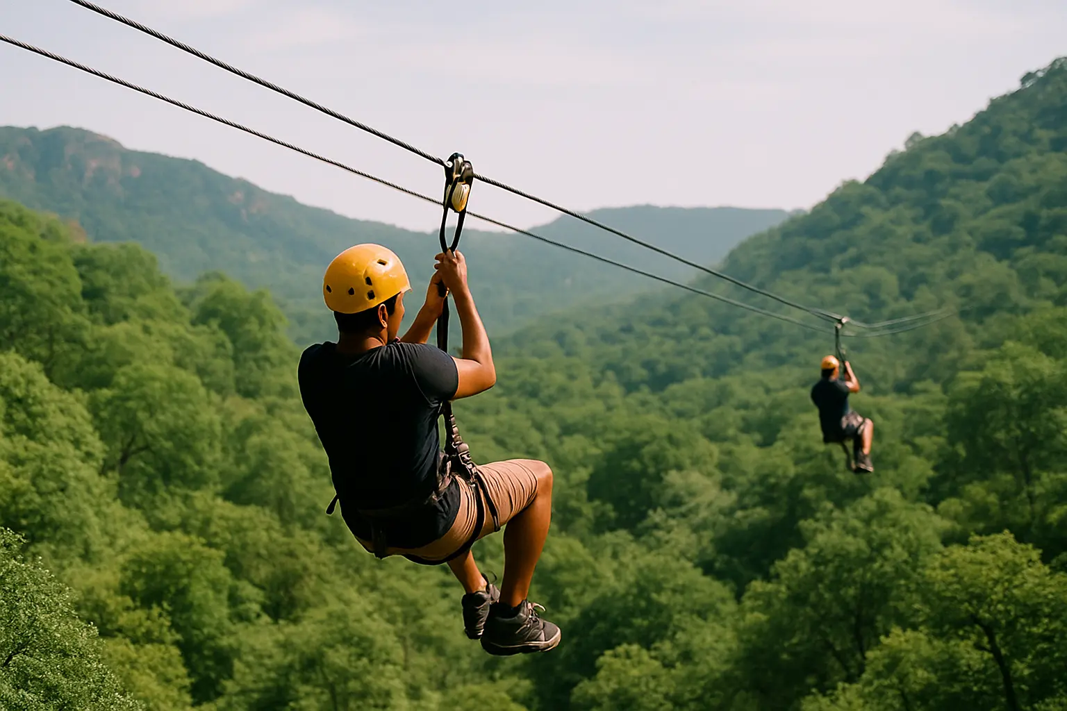 3. Experience Ziplining - YahTrip Travel Guide