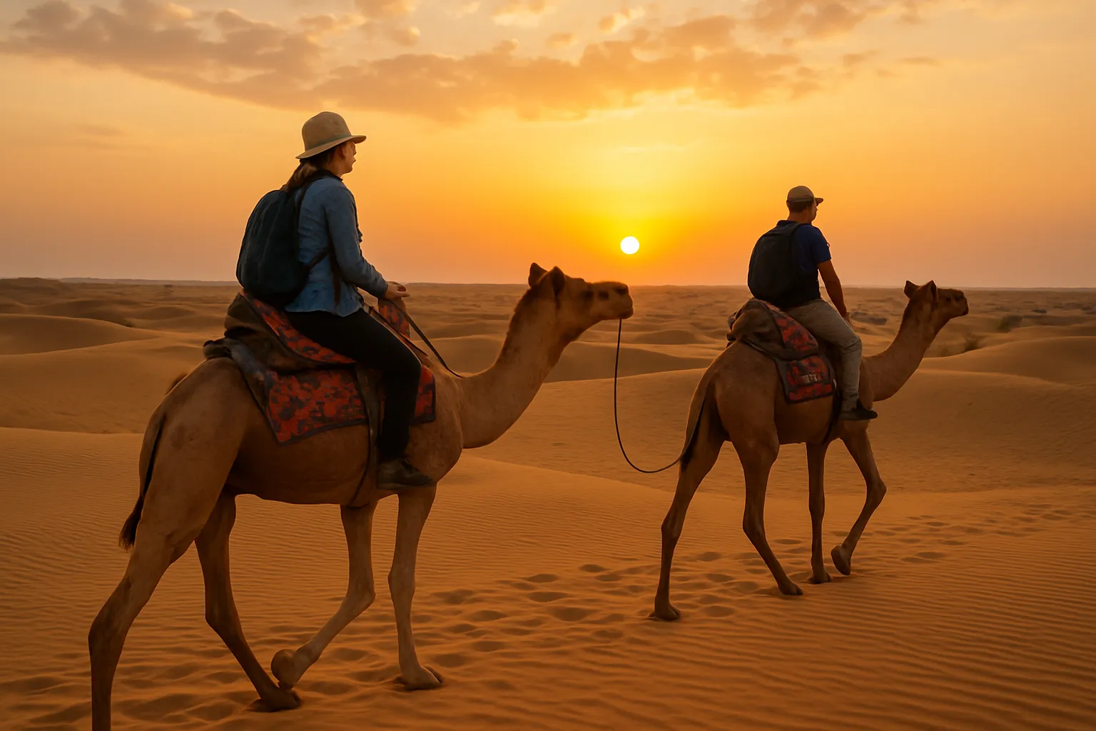 8. Take a Camel Ride in the Desert - YahTrip Travel Guide