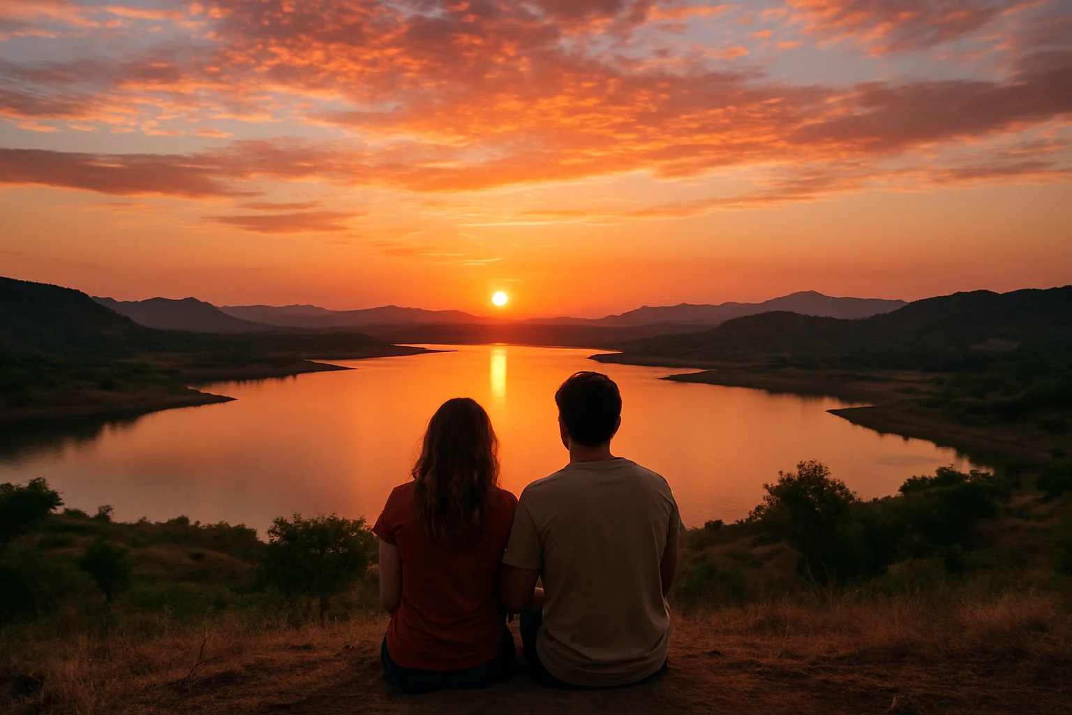 1. Sunset Views from Bhandarej - YahTrip Travel Guide
