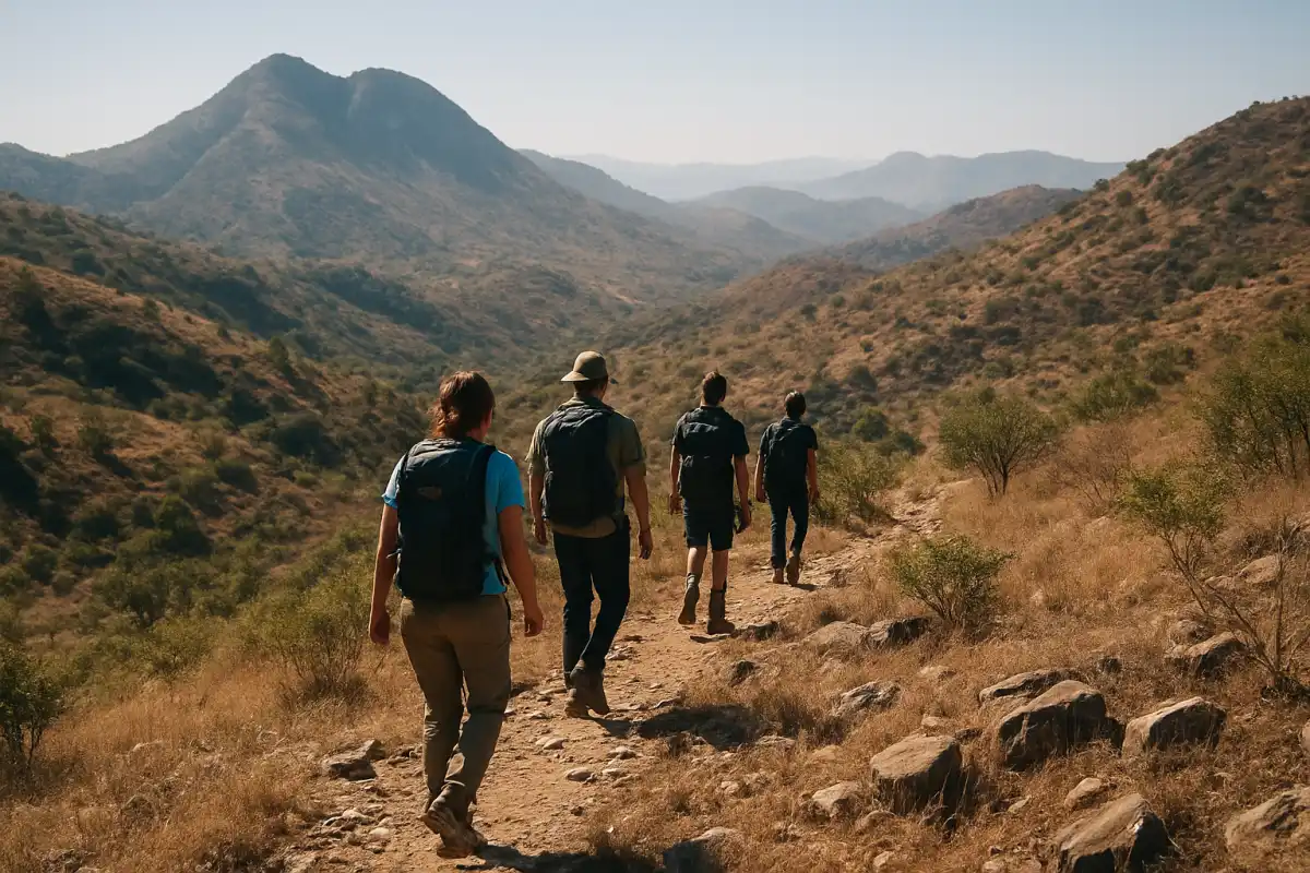 1. Trekking in the Aravalli Hills - YahTrip Travel Guide