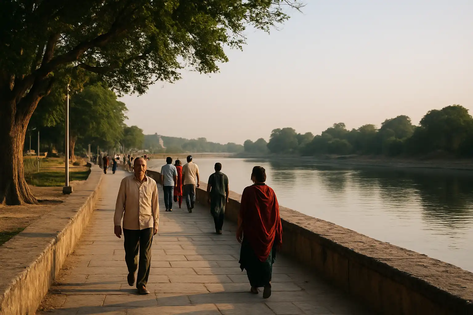 2. Evening Walks along the River - YahTrip Travel Guide