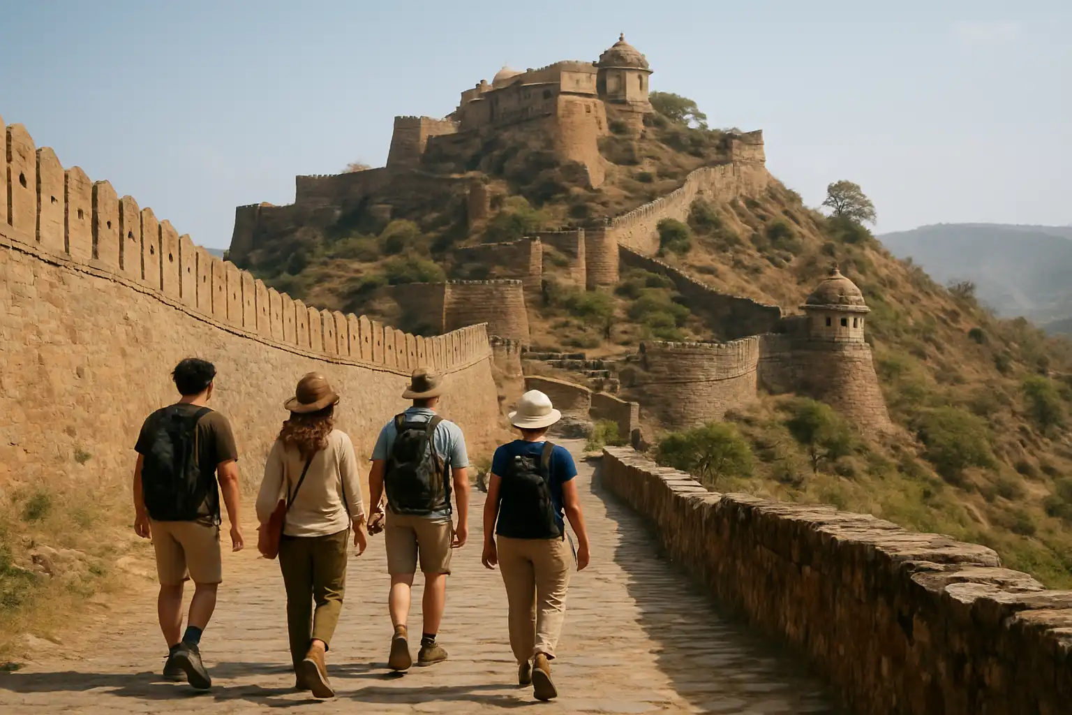 1. Explore Kumbhalgarh Fort - YahTrip Travel Guide