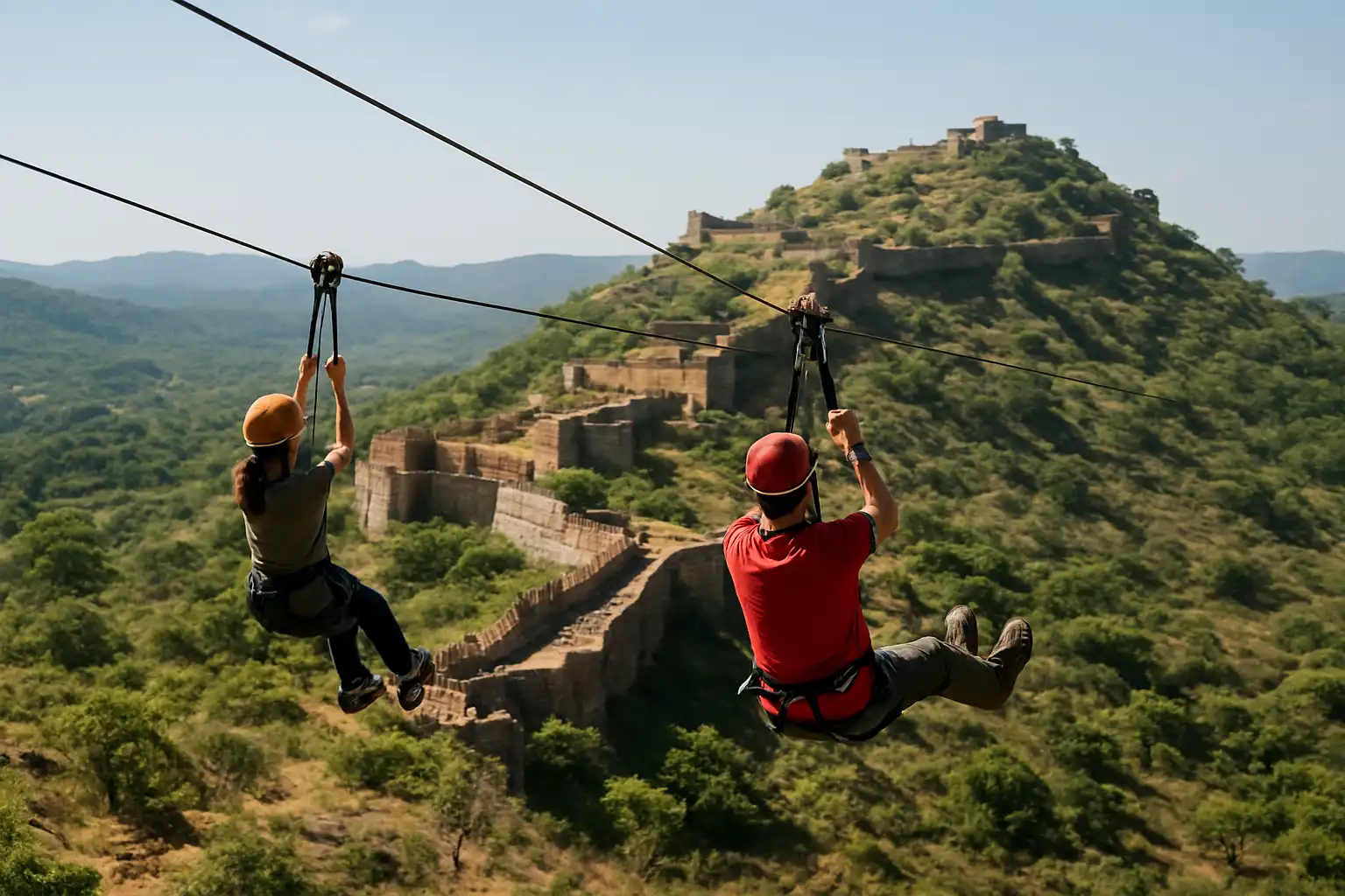 3. Ziplining - YahTrip Travel Guide