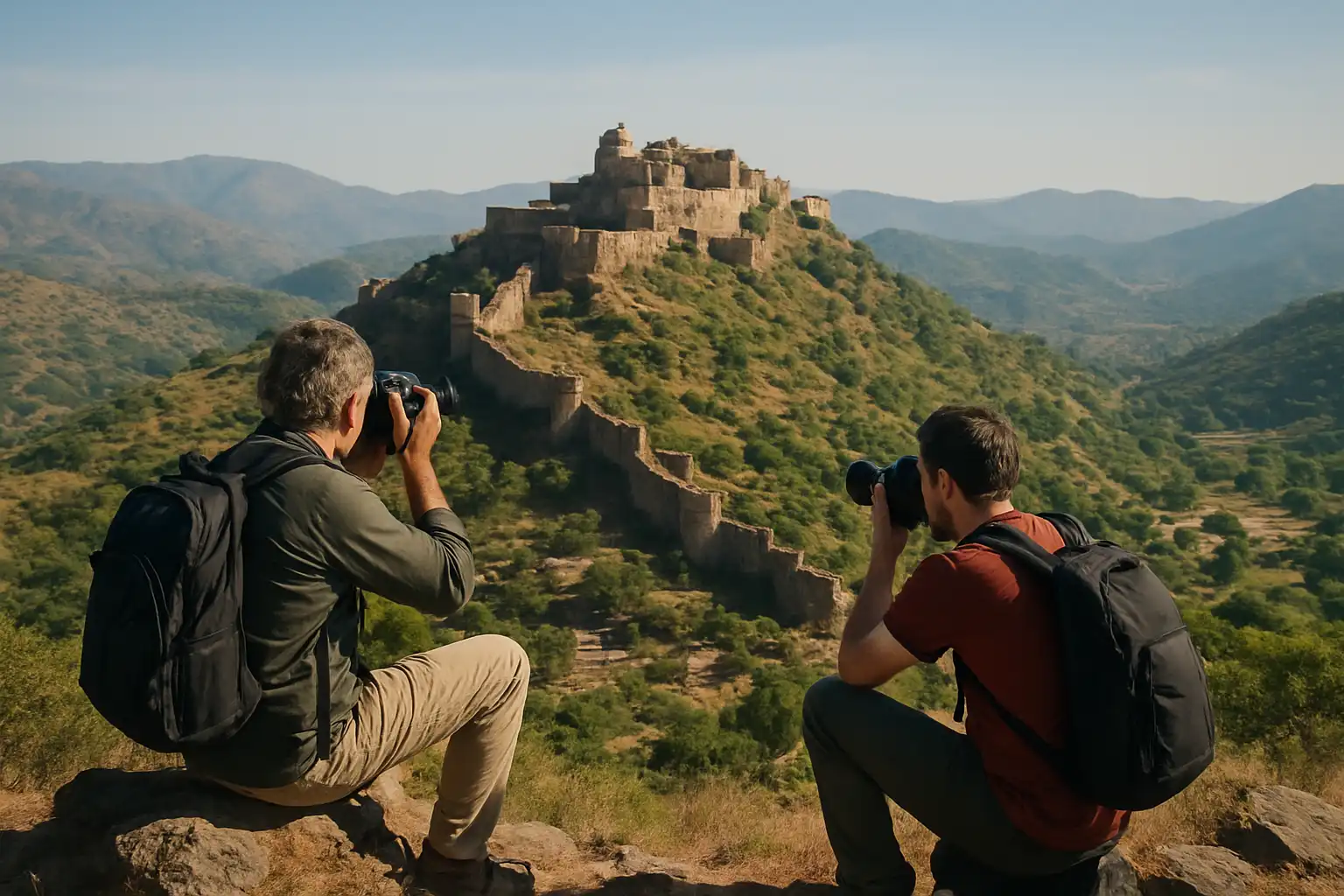 9. Photography at Kumbhalgarh - YahTrip Travel Guide