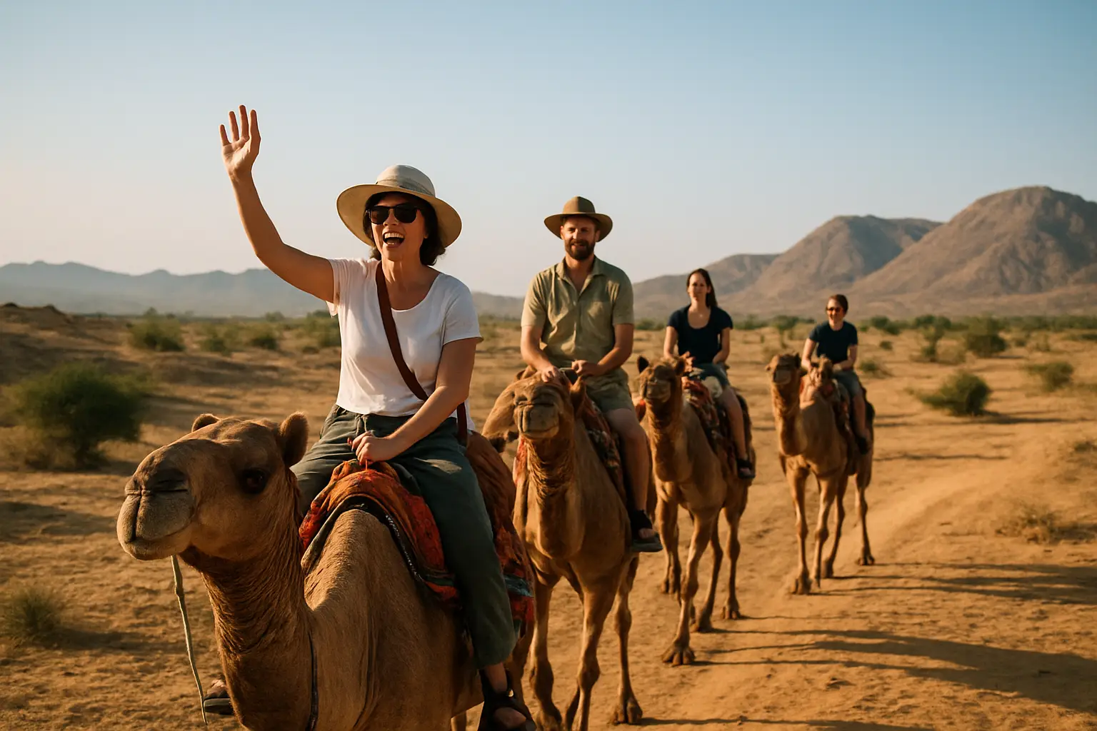 4. Enjoy Camel Safari - YahTrip Travel Guide