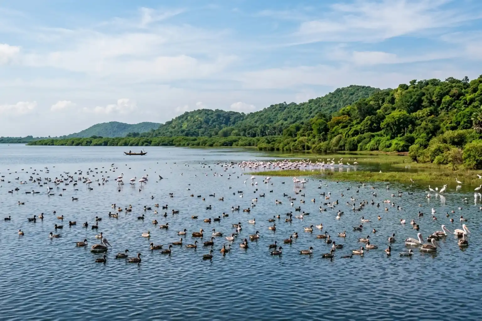 4. Chilika Lake - YahTrip Travel Guide