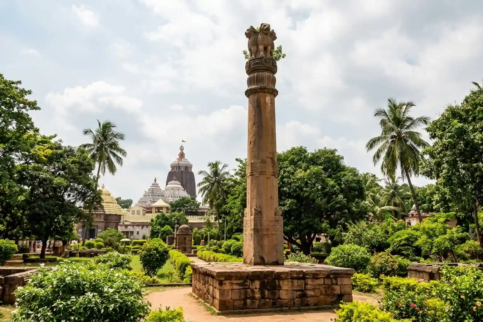 8. Ashoka Stambha - YahTrip Travel Guide