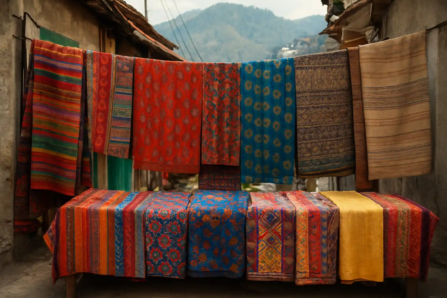 2. Local Textiles - YahTrip Travel Guide