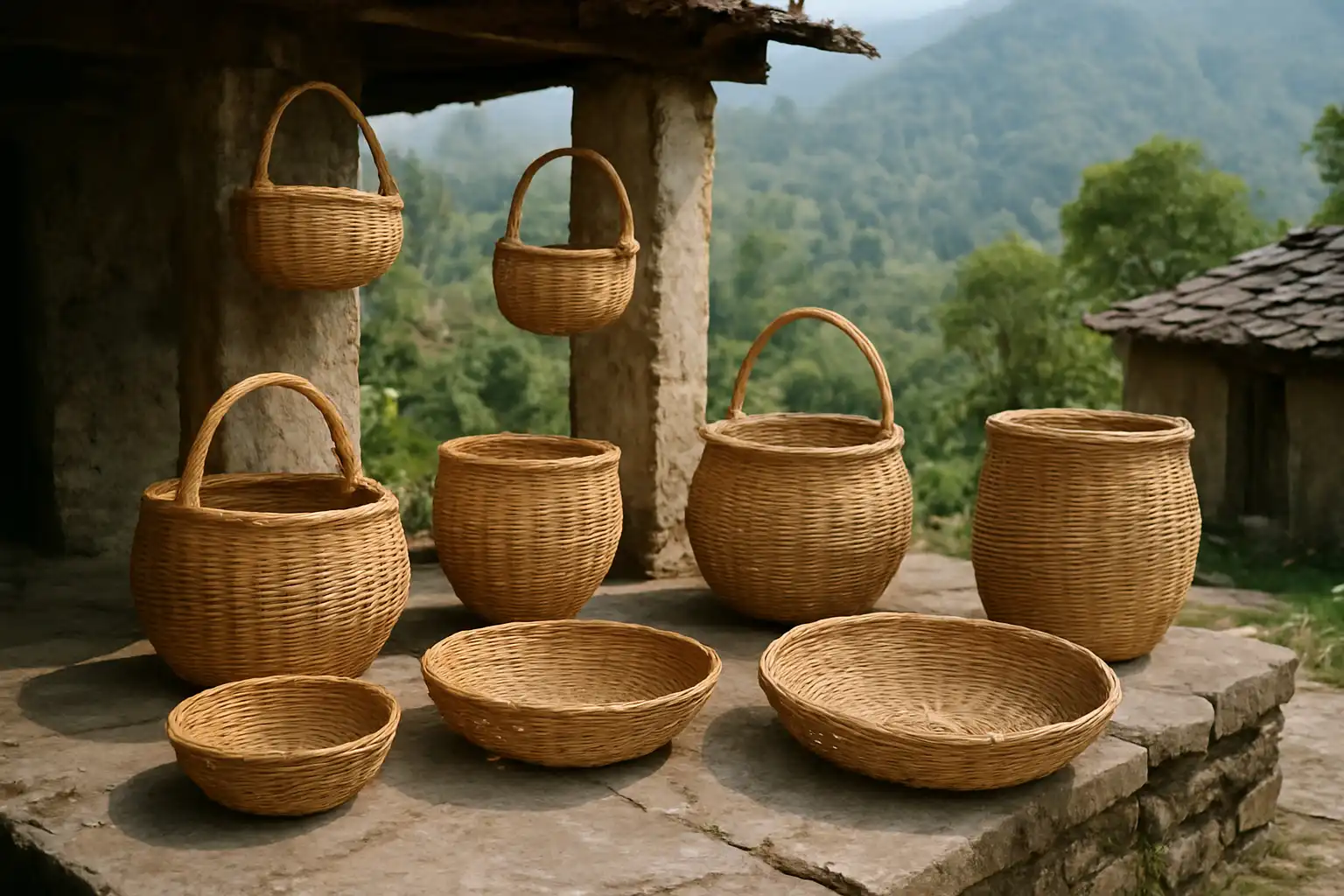 3. Handwoven Baskets - YahTrip Travel Guide