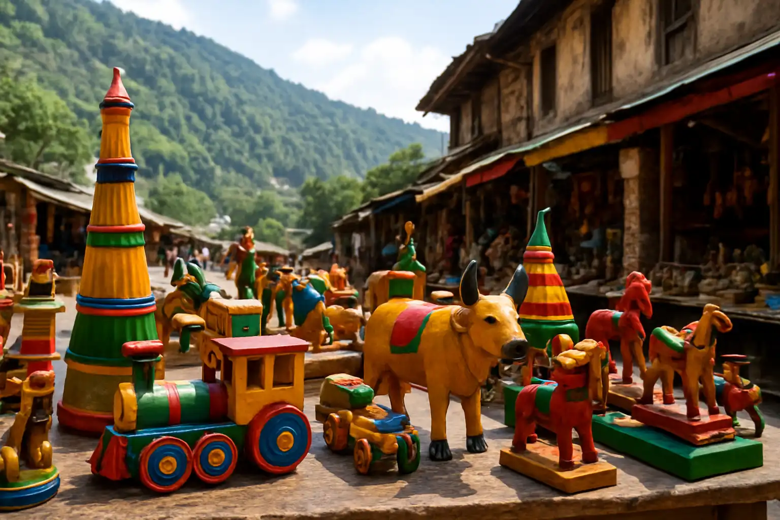 5. Wooden Toys - YahTrip Travel Guide