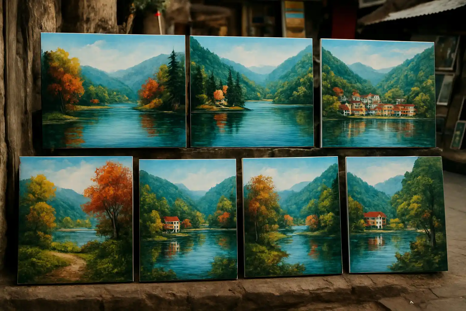 4. Local Paintings - YahTrip Travel Guide