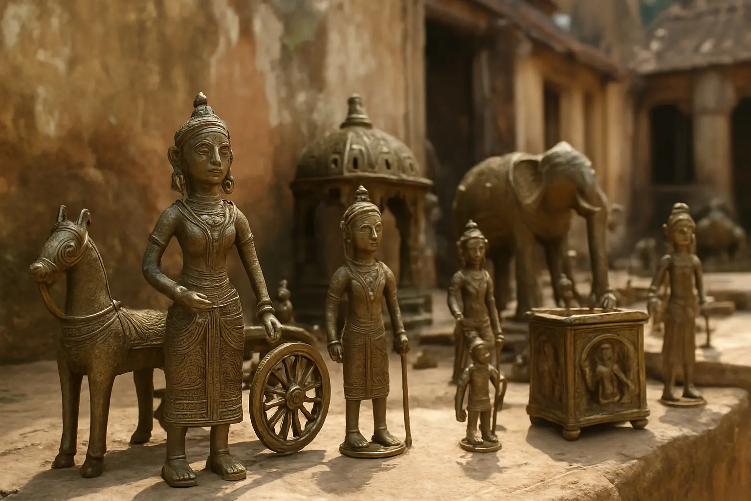 1. Dhokra Art - YahTrip Travel Guide