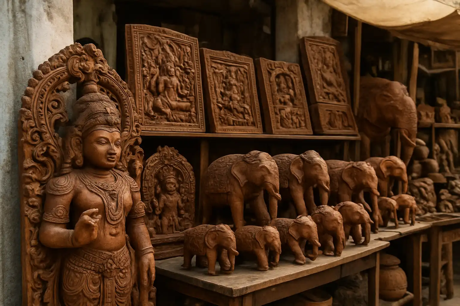 5. Wood Carvings - YahTrip Travel Guide