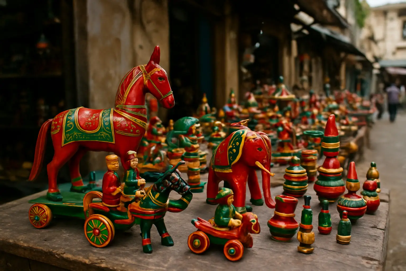 1. Mysore Wooden Toys - YahTrip Travel Guide