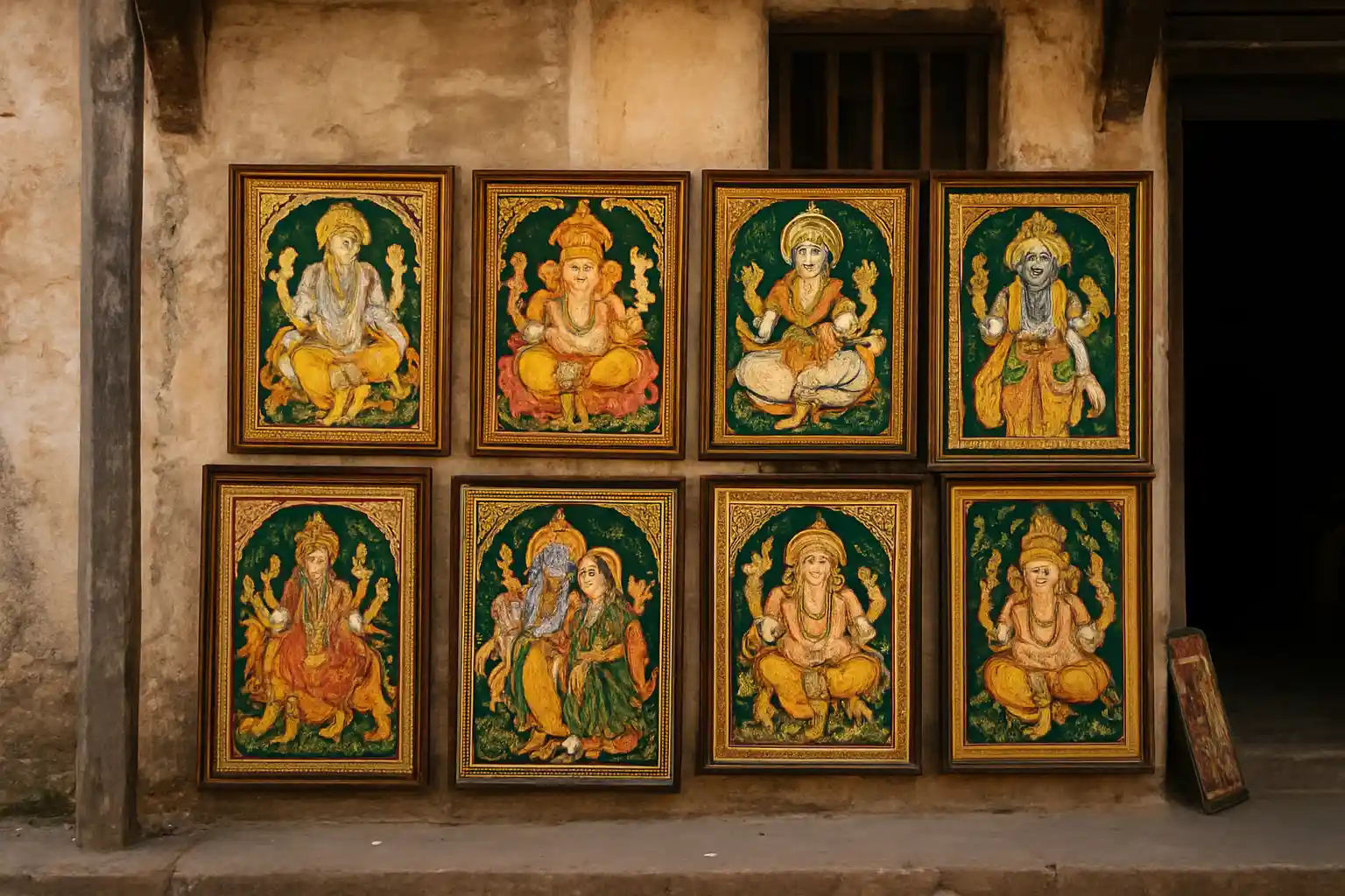 3. Mysore Paintings - YahTrip Travel Guide