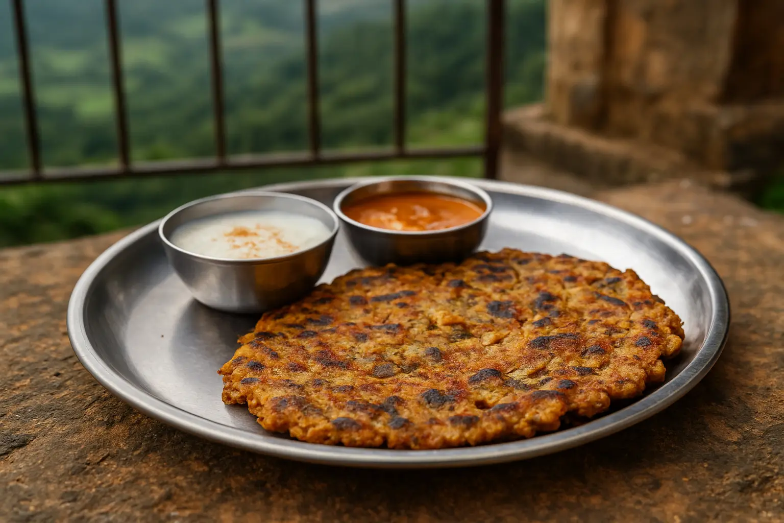 8. Thalipeeth - YahTrip Travel Guide