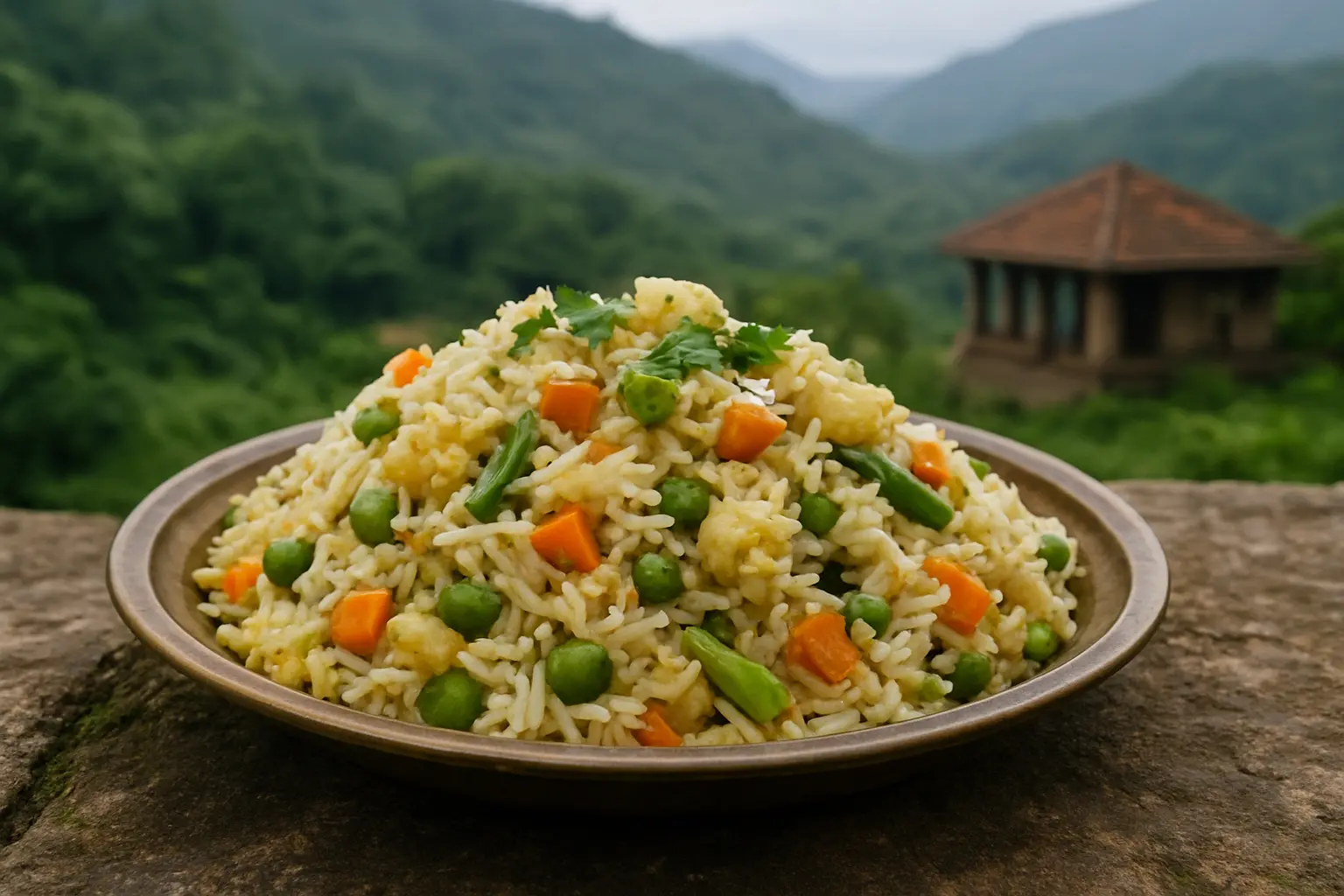 2. Vegetable Pulao - YahTrip Travel Guide