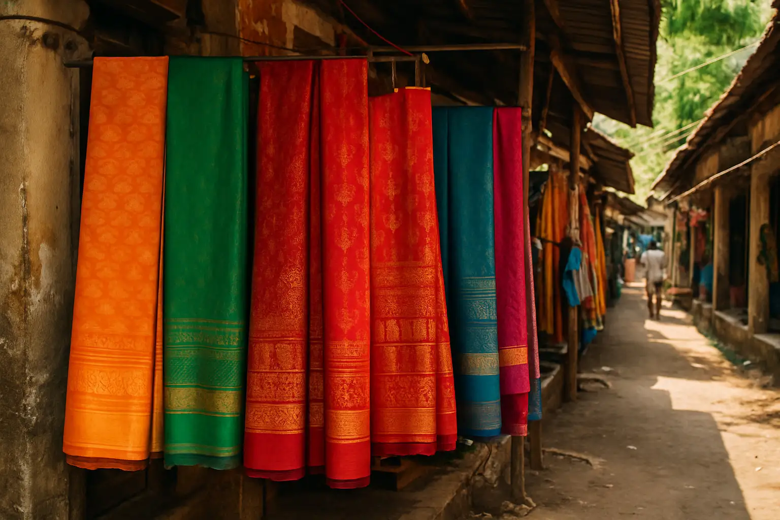 1. Kerala Handloom Sarees - YahTrip Travel Guide