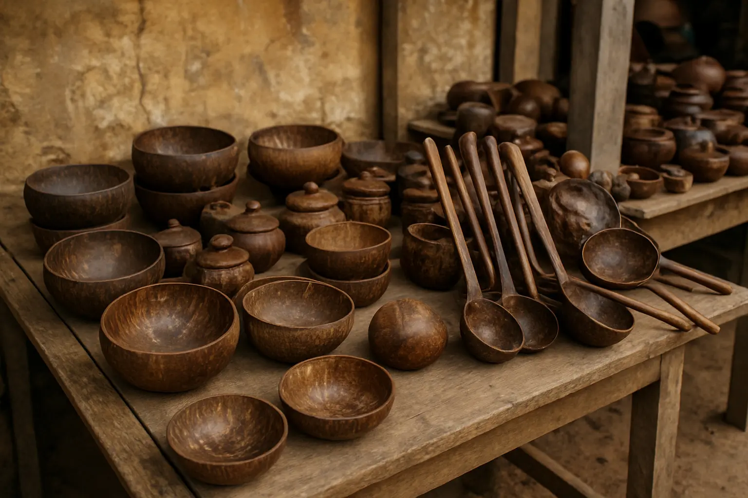 7. Coconut Shell Products - YahTrip Travel Guide