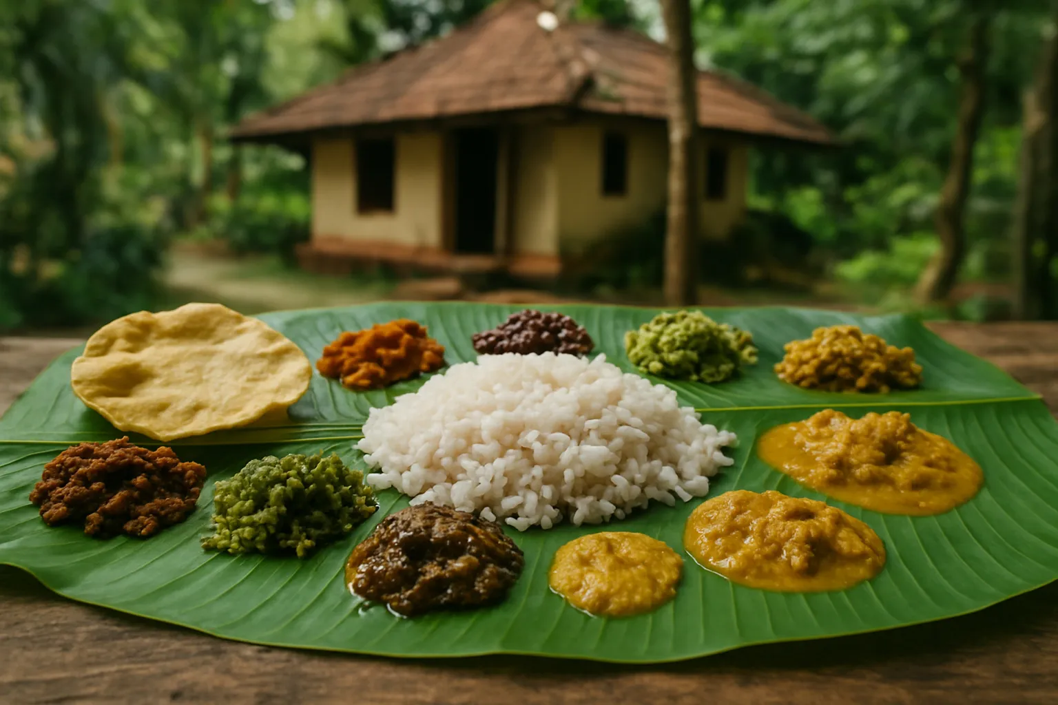 1. Kerala Sadya - YahTrip Travel Guide