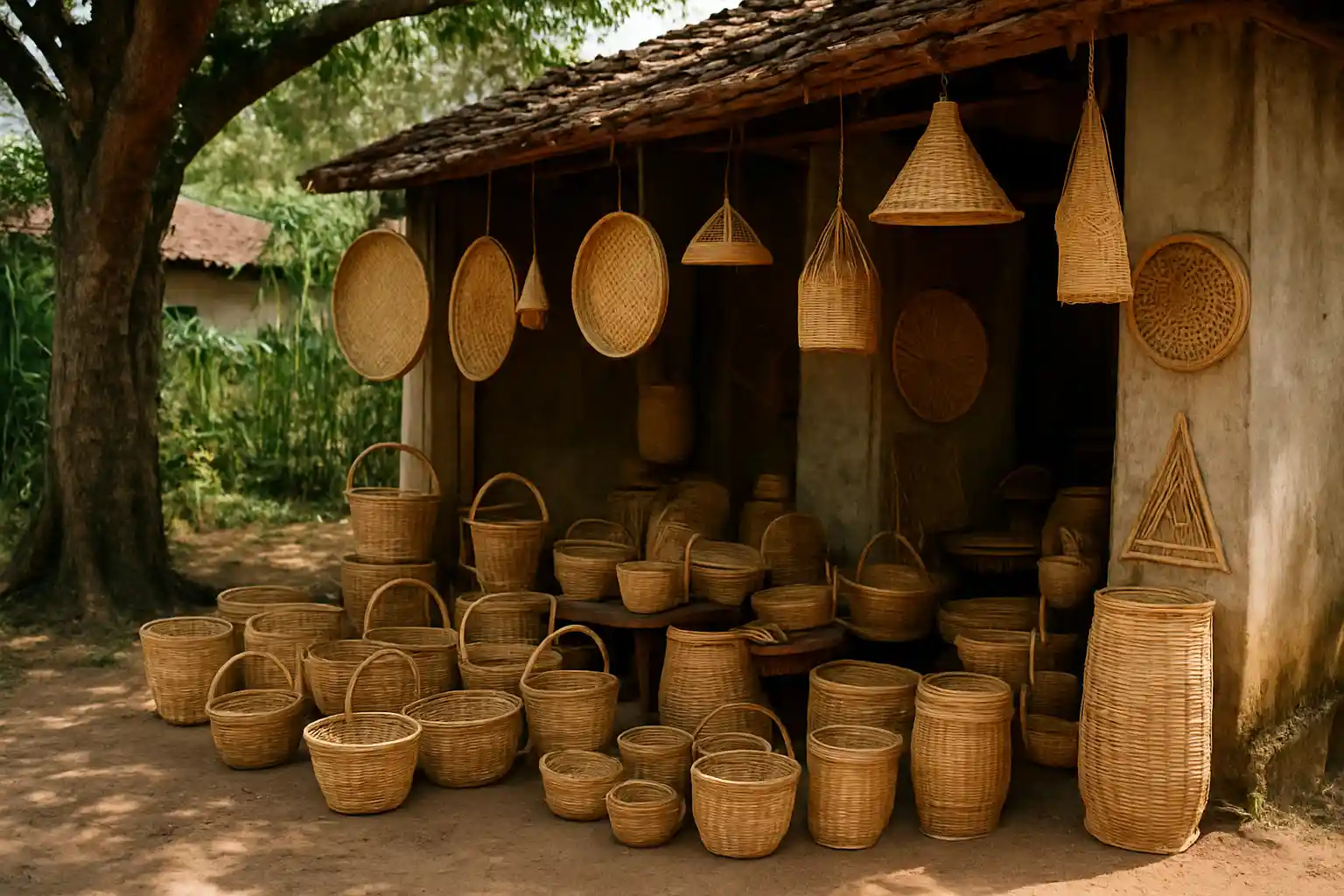 1. Bamboo Handicrafts - YahTrip Travel Guide
