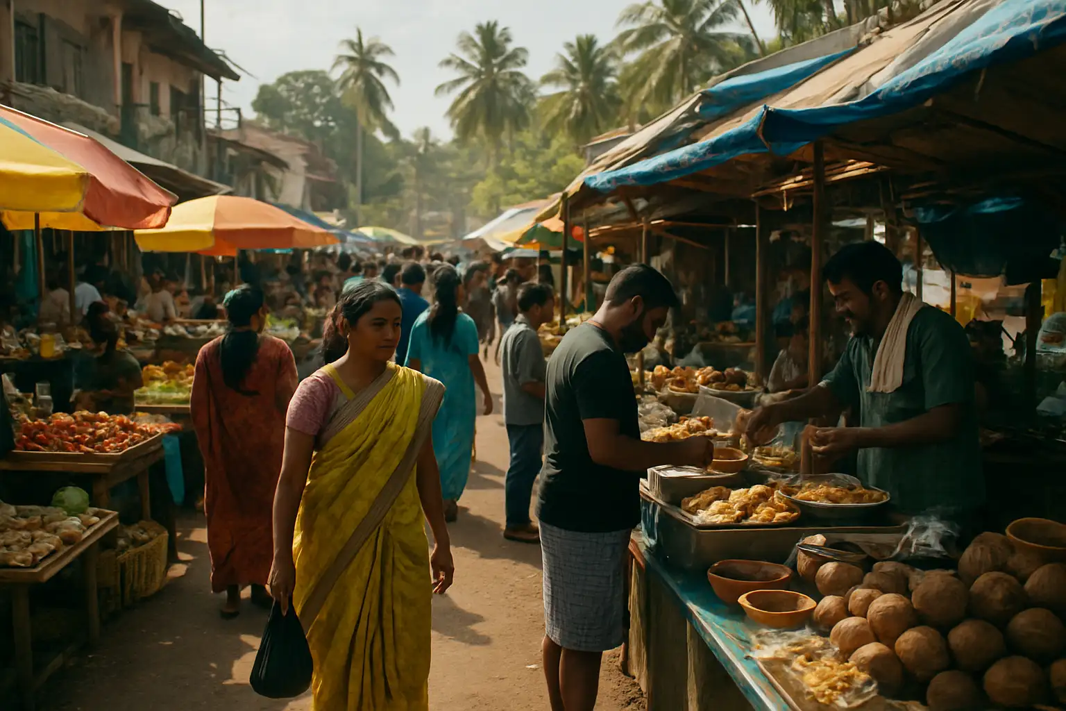 3. Varkala Market - YahTrip Travel Guide