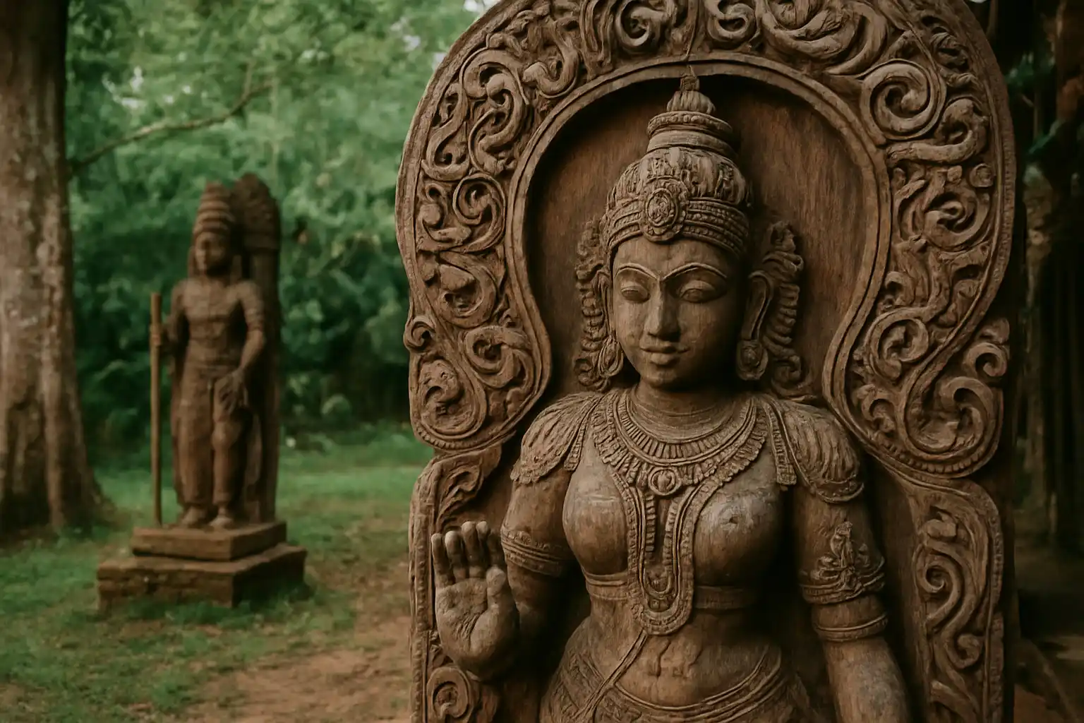 1. Wooden Carvings - YahTrip Travel Guide