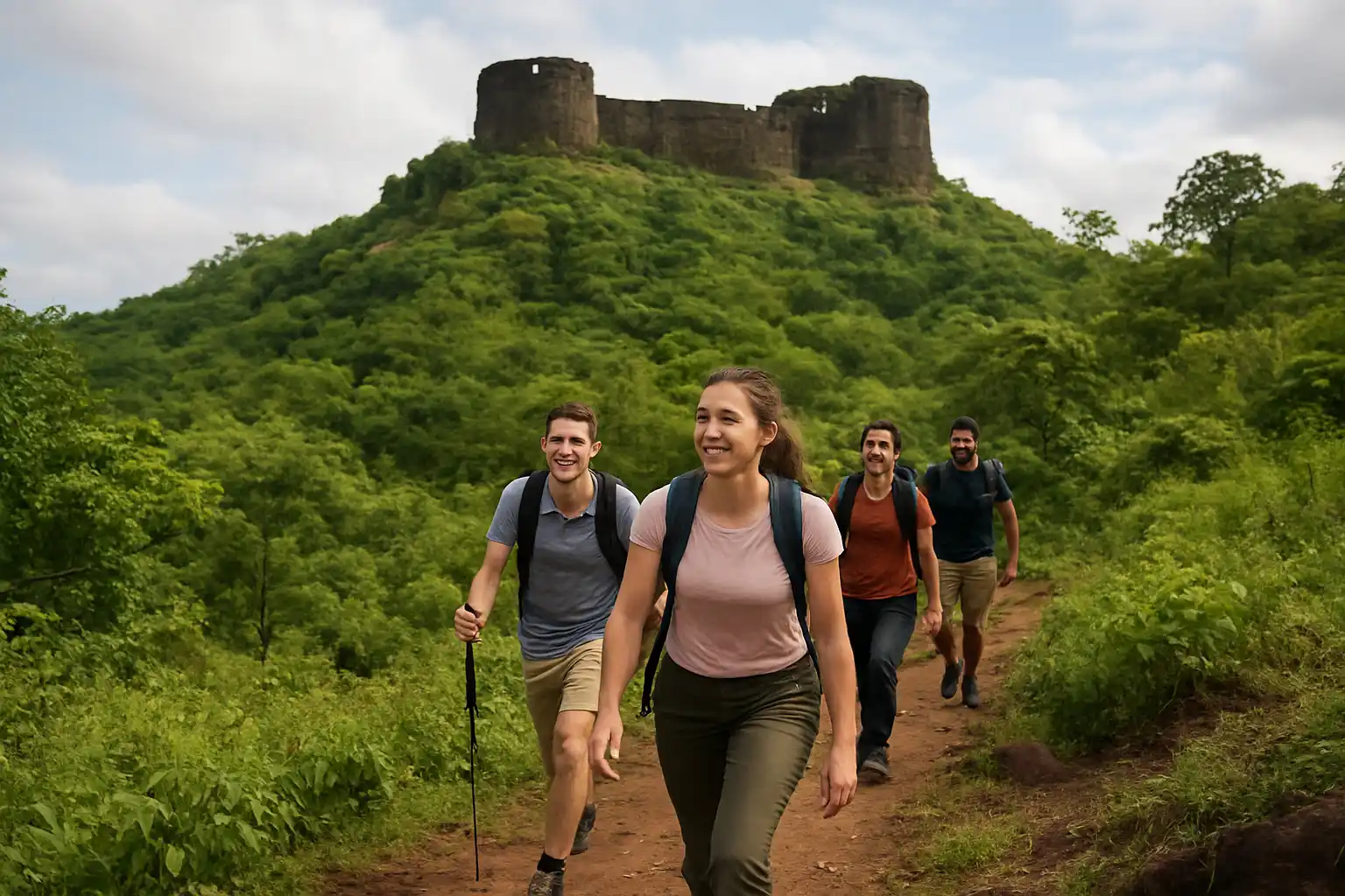 4. Trekking to Mirjan Fort - YahTrip Travel Guide