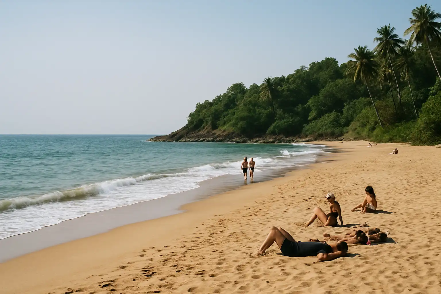 8. Visit Mirjan Beach - YahTrip Travel Guide