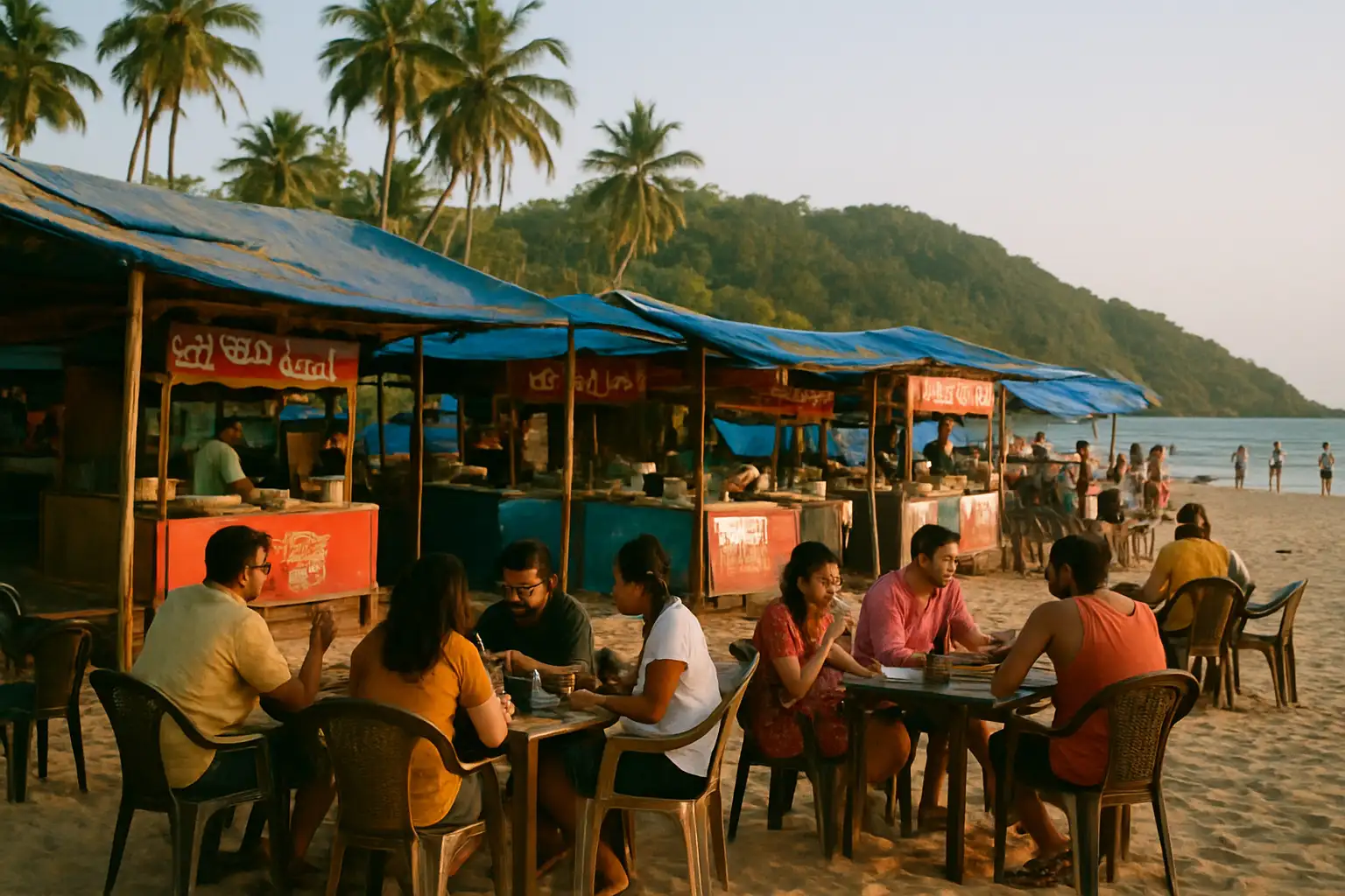 1. Gokarna Main Beach - YahTrip Travel Guide