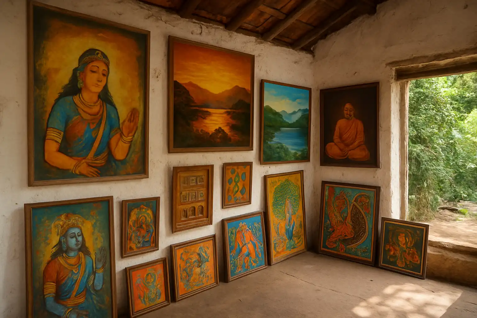 8. Local Art and Paintings - YahTrip Travel Guide